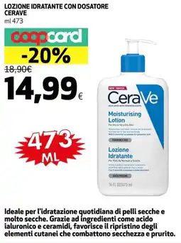 Coop Lozione idratante con dosatore CERAVE offerta