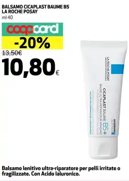 Coop Balsamo cicaplast baume B5 LA ROCHE POSAY offerta