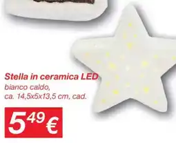 KiK Stella in ceramica LED offerta