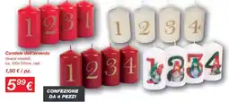 KiK Candele dell'avvento offerta