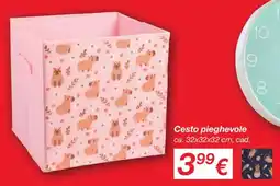 KiK Cesto pieghevole offerta