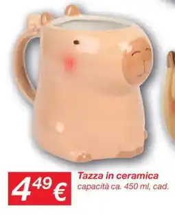 KiK Tazza in ceramica offerta
