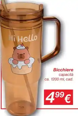 KiK Bicchiere offerta