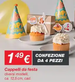 KiK Cappelli da festa offerta