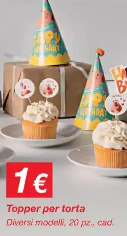 KiK Topper per torta offerta