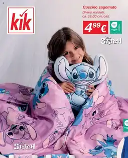 KiK Cuscino sagomato offerta