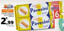 Conad Biscotti pavesini pacco doppio offerta