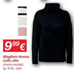 KiK Maglioni donna collo alto offerta