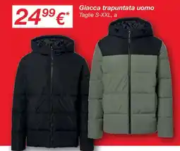 KiK Giacca trapuntata uomo offerta