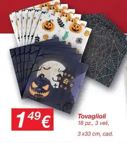 KiK Tovaglioli 18 pz. offerta