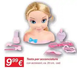 KiK Testa per acconciature offerta