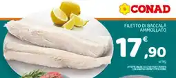 Conad Filetto di baccalà ammollato offerta