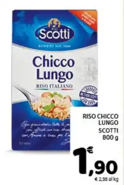 Conad Riso chicco lungo SCOTTI offerta