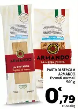 Conad Pasta di semola ARMANDO offerta