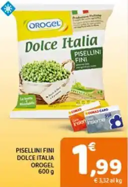 Conad Pisellini fini dolce italia OROGEL offerta