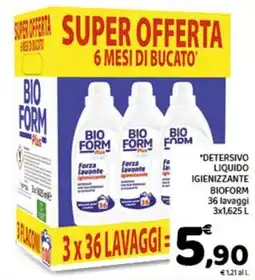 Conad Detersivo liquido igienizzante BIOFORM offerta