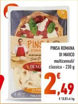 Conad Pinsa romana DI MARCO offerta