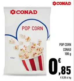 Conad Pop corn CONAD offerta