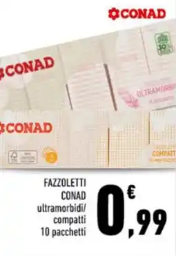 Conad Fazzoletti CONAD offerta