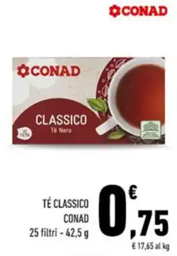 Conad Té classico CONAD offerta