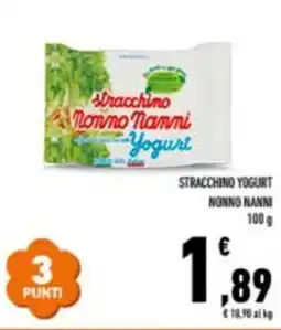 Conad Stracchino yogurt NONNO NANNI offerta