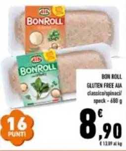 Conad Bon roll gluten free AIA offerta