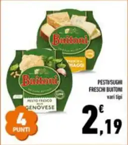 Conad Pesti sughi freschi BUITONI offerta