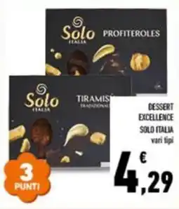 Conad Dessert excellence SOLO ITALIA offerta