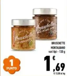 Conad Bruschette MONTALBANO offerta