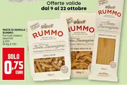 Pam Pasta di semola RUMMO offerta