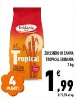 Conad Zucchero di canna tropical ERIDANIA offerta