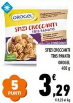 Conad Sfizi croccanti tris panato OROGEL offerta