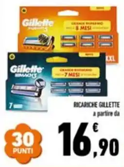 Conad Ricariche GILLETTE offerta