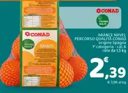Conad Arance navel percorso qualità CONAD offerta