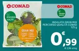 Conad Insalata gran mix percorso qualità CONAD offerta