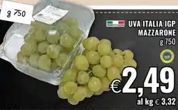 Famila Uva italia igp mazzarone offerta
