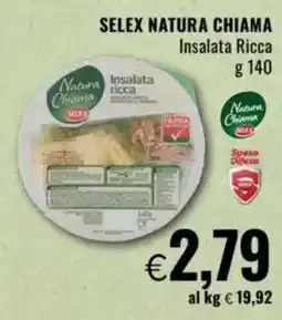 Famila Selex natura chiama insalata ricca offerta