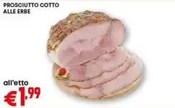 Pam Prosciutto cotto alle erbe offerta