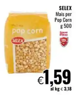 Famila SELEX Mais per Pop Corn offerta