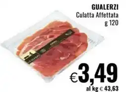 Famila GUALERZI Culatta Affettata offerta