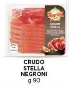 Pam Crudo stella NEGRONI offerta
