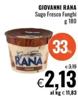 Famila GIOVANNI RANA Sugo Fresco Funghi offerta