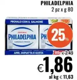 Famila PHILADELPHIA 2 pz offerta