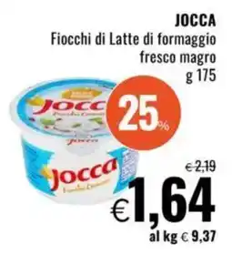 Famila JOCCA Fiocchi di Latte di formaggio fresco magro offerta