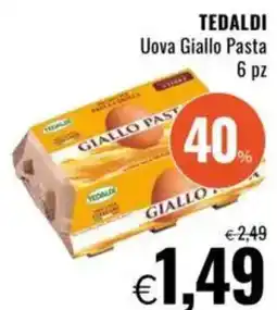 Famila TEDALDI Uova Giallo Pasta offerta