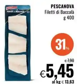 Famila PESCANOVA Filetti di Baccalà offerta
