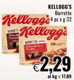 Famila KELLOGG'S Barrette 4 pz offerta