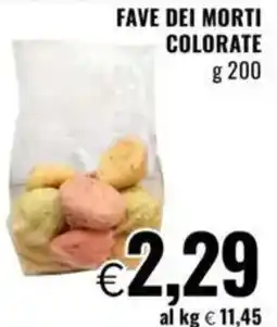 Famila Fave dei morti colorate offerta