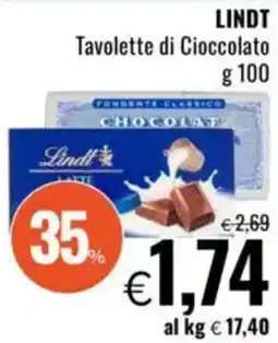Famila LINDT Tavolette di Cioccolato offerta