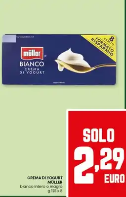 Pam Crema di yogurt MÜLLER offerta